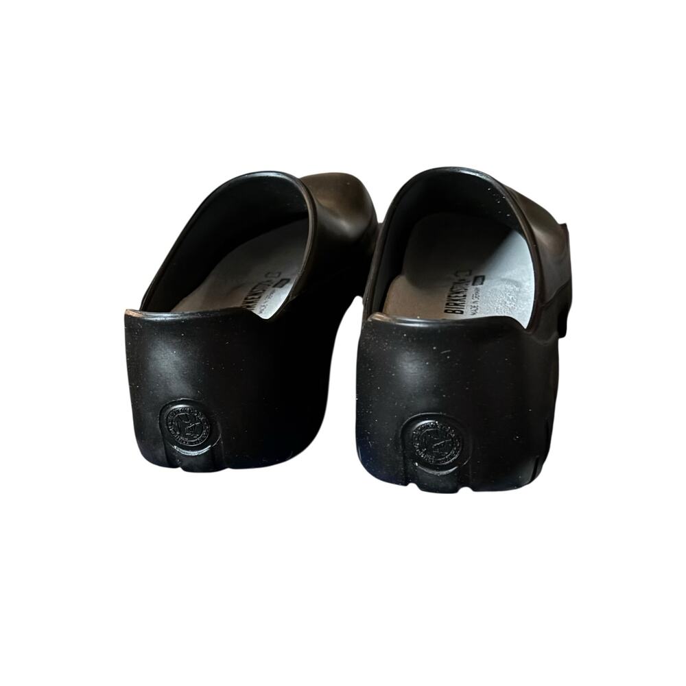 Birkenstock A630 Black PU Slip Resistant Clogs Size 37 (US 6-6.5) Work Comfort - Picture 4 of 8